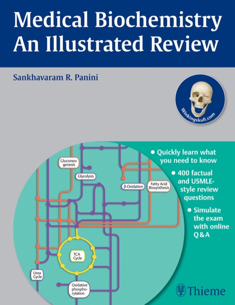 Cover image for book Medical Biochemistry - An Illustrated Review
