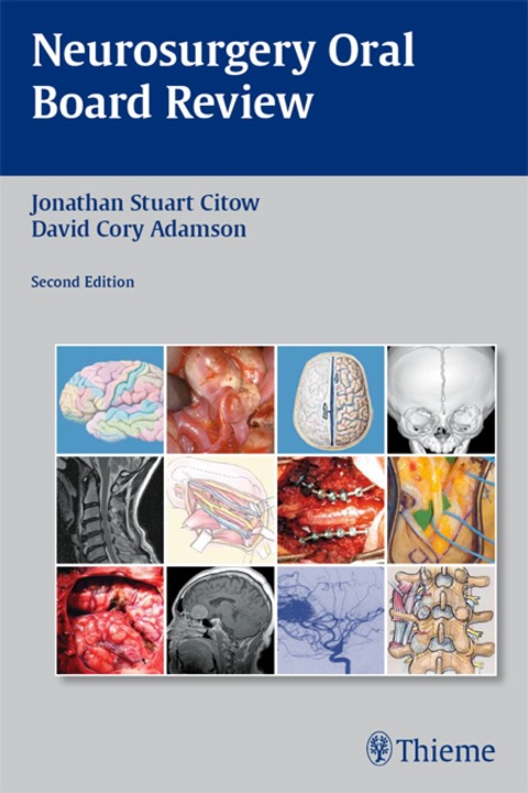 Cover image for book Neurosurgery Oral Board Review