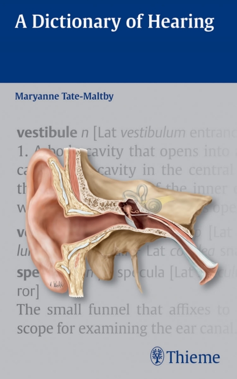 Cover image for book A Dictionary of Hearing