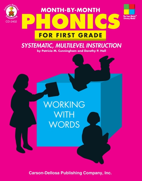 Cover image for book Month-by-Month Phonics for First Grade