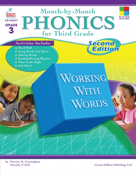 Cover image for book Month-by-Month Phonics for Third Grade