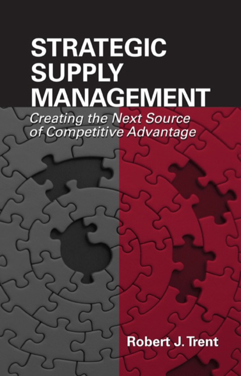 Cover image for book Strategic Supply Management: Creating the Next Source of Competitive Advantage