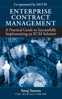 Cover image: Enterprise Contract Management 1st edition 9781932159905
