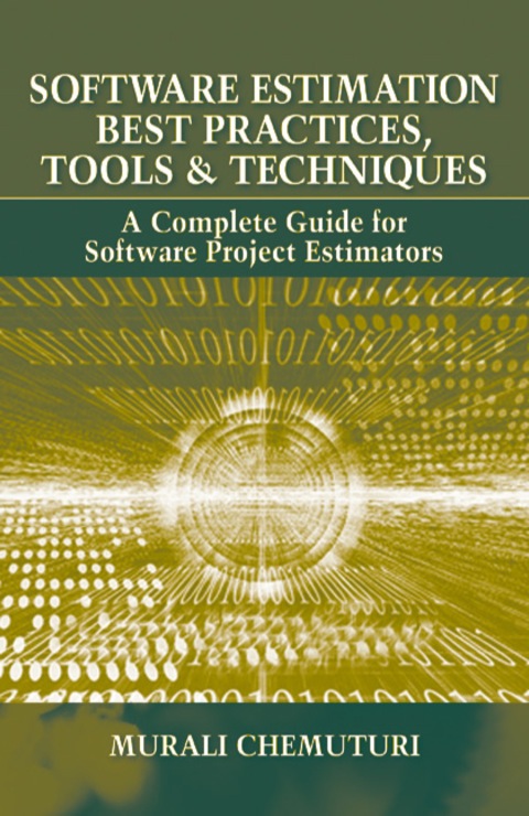 Cover image for book Software Estimation Best Practices, Tools,