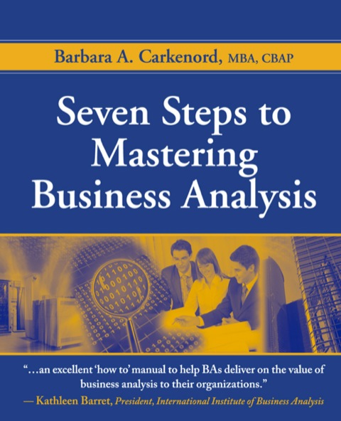 Cover image for book Seven Steps to Mastering Business Analysis