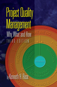 Cover image: Project Quality Management, Third Edition 3rd edition 9781604271935
