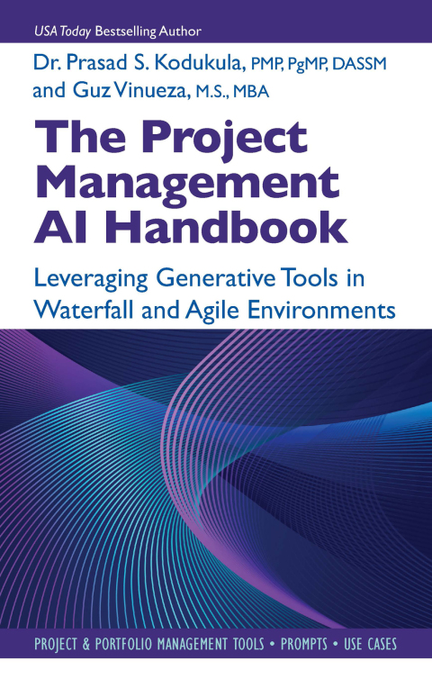 Cover image for book The Project Management AI Handbook