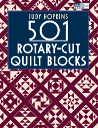 Cover image: 501 Rotary-Cut Quilt Blocks 9781564778932