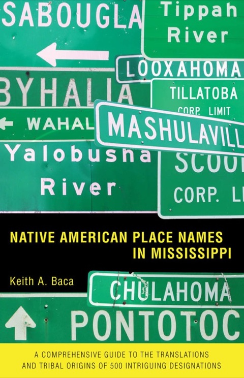 Cover image for book Native American Place Names in Mississippi