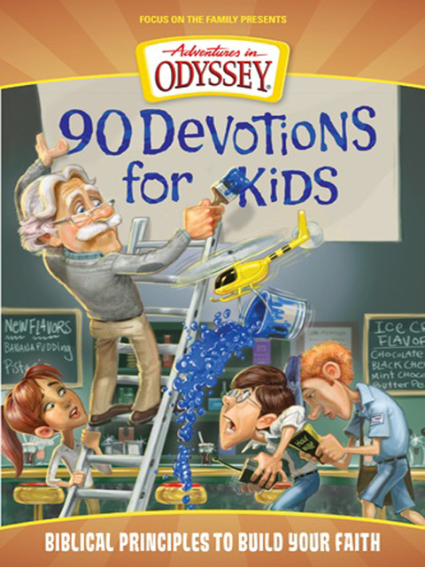 Cover image for book 90 Devotions for Kids