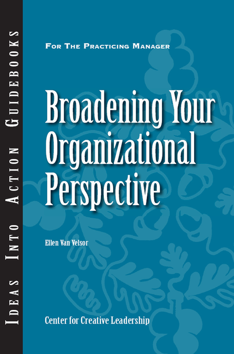 Cover image for book Broadening Your Organizational Perspective