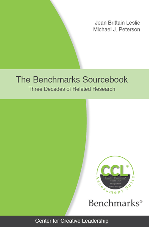 Cover image for book The Benchmarks Sourcebook: Three Decades of Related Research