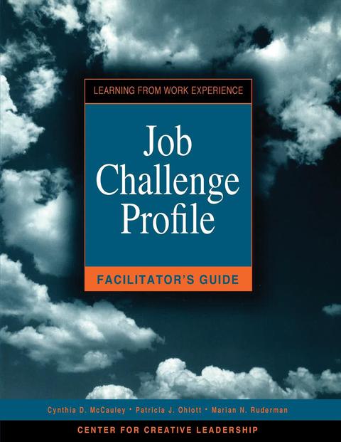 Cover image for book Job Challenge Profile, Facilitator Guide