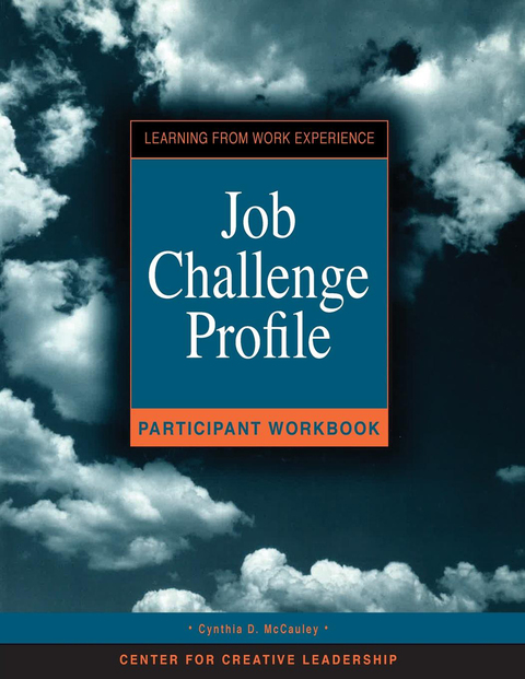 Cover image for book Job Challenge Profile, Participant Workbook and Survey