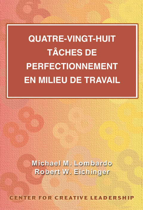 Cover image for book Eighty-Eight Assignments for Development in Place (French Canadian)