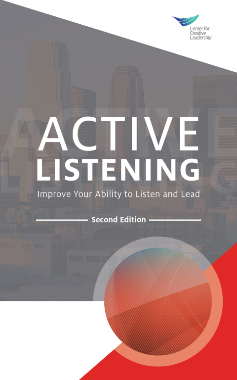Cover image for book Active Listening: Improve Your Ability to Listen and Lead, Second Edition