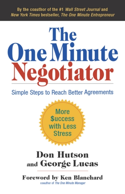 Cover image for book The One Minute Negotiator