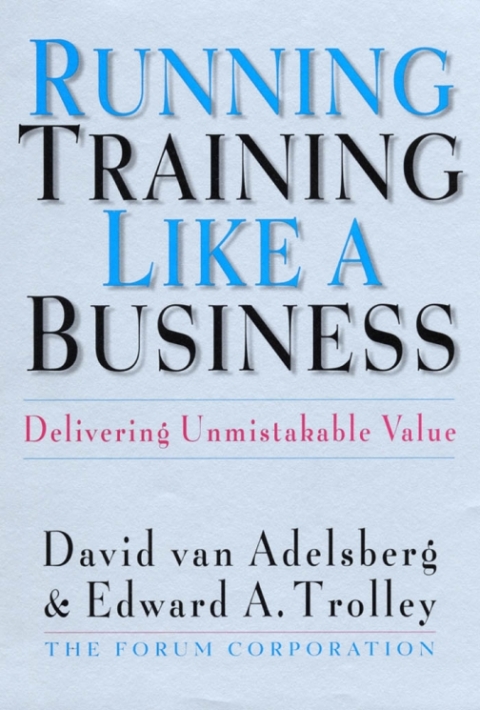 Cover image for book Running Training Like a Business
