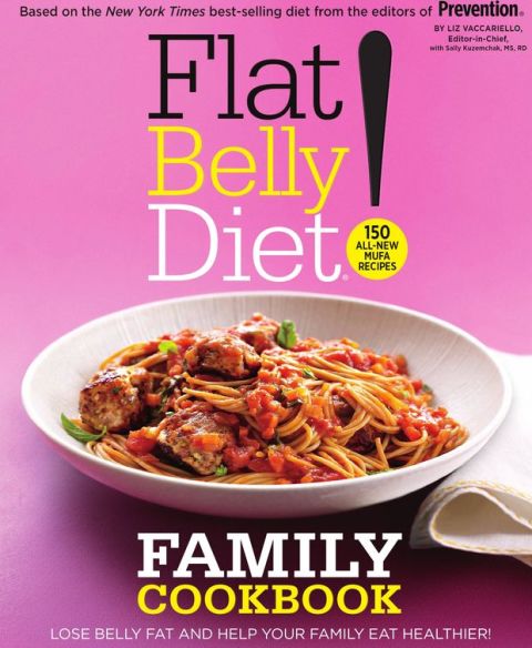 Cover image for book Flat Belly Diet! Family Cookbook
