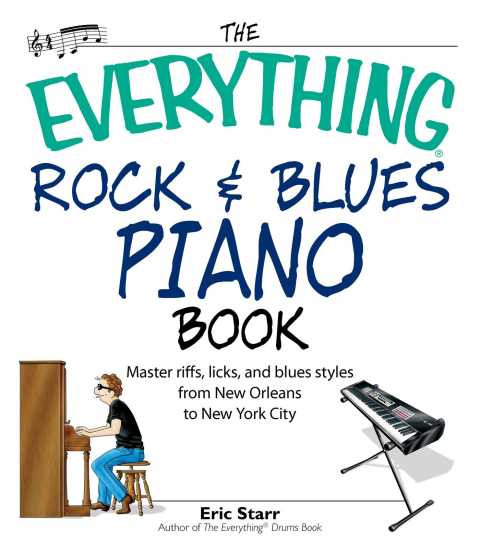 Cover image for book The Everything Rock & Blues Piano Book