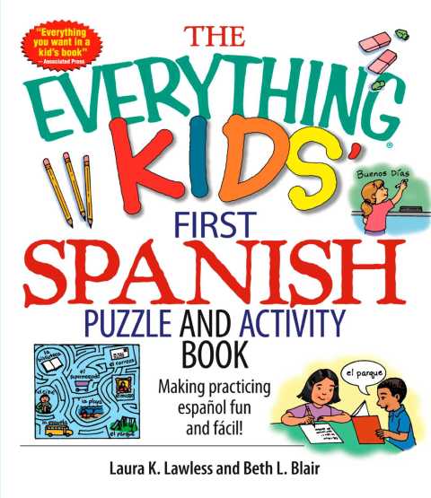 Cover image for book The Everything Kids' First Spanish Puzzle & Activity Book