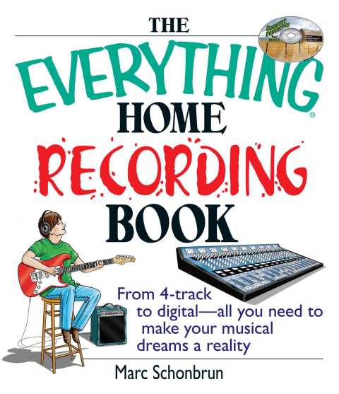 Cover image for book The Everything Home Recording Book