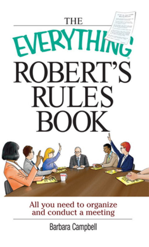 Cover image for book The Everything Robert's Rules Book
