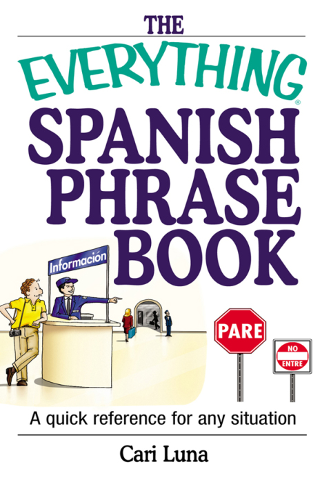 Cover image for book The Everything Spanish Phrase Book