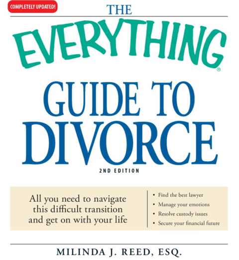 Cover image for book The Everything Guide to Divorce