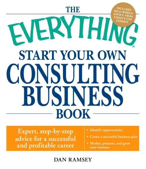 Cover image for book The Everything Start Your Own Consulting Business Book