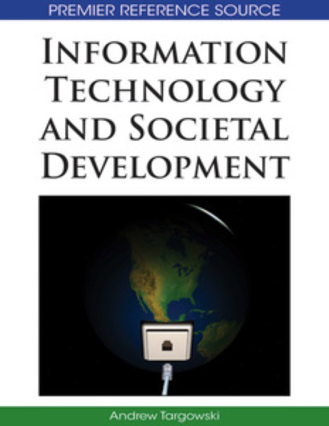 Cover image for book Information Technology and Societal Development