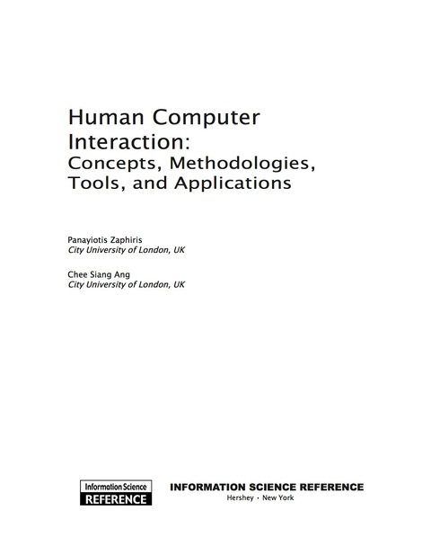 Cover image for book Human Computer Interaction