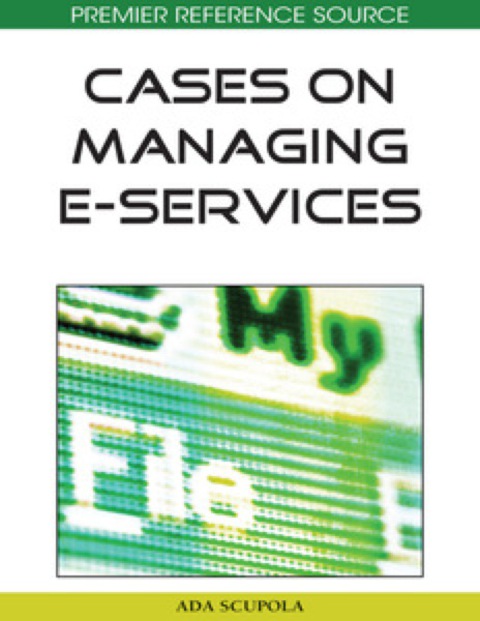 Cover image for book Cases on Managing E-Services