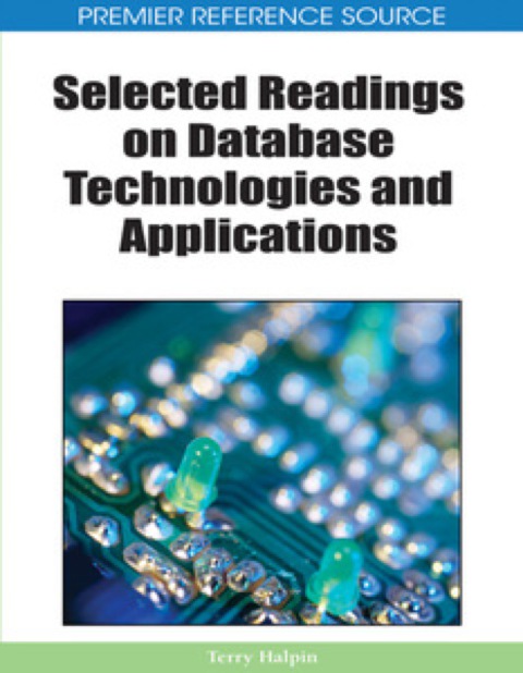 Cover image for book Selected Readings on Database Technologies and Applications