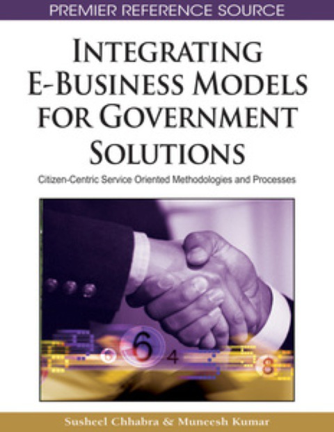 Cover image for book Integrating E-Business Models for Government Solutions