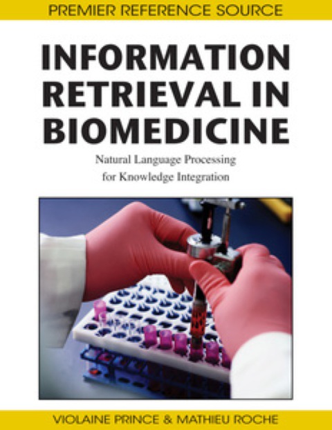 Cover image for book Information Retrieval in Biomedicine