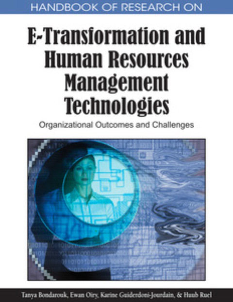 Cover image for book Handbook of Research on E-Transformation and Human Resources Management Technologies