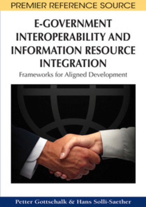 Cover image for book E-Government Interoperability and Information Resource Integration