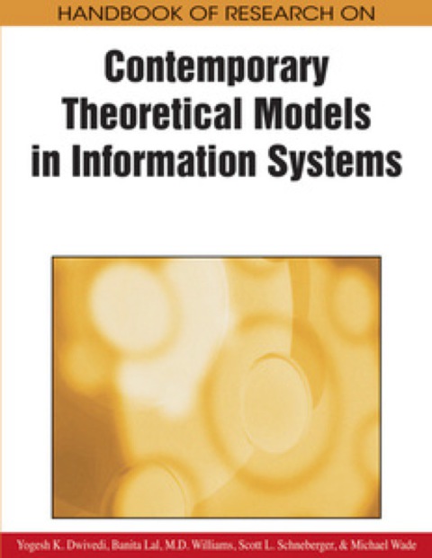 Cover image for book Handbook of Research on Contemporary Theoretical Models in Information Systems