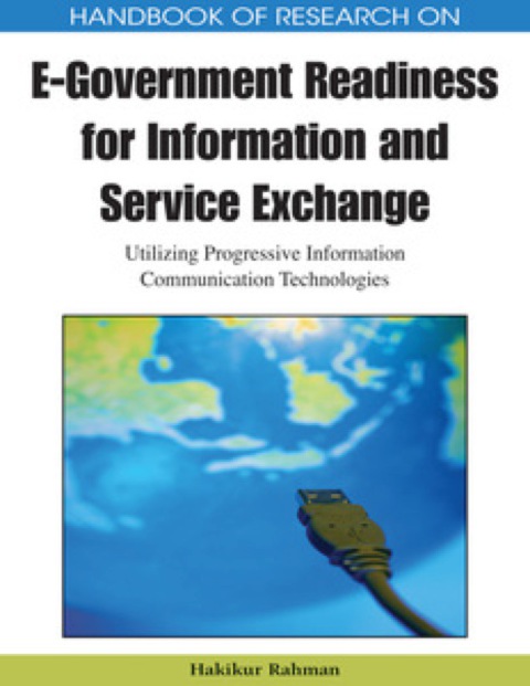 Cover image for book Handbook of Research on E-Government Readiness for Information and Service Exchange