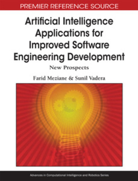 Cover image for book Artificial Intelligence Applications for Improved Software Engineering Development