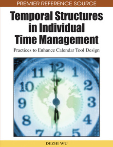 Cover image for book Temporal Structures in Individual Time Management