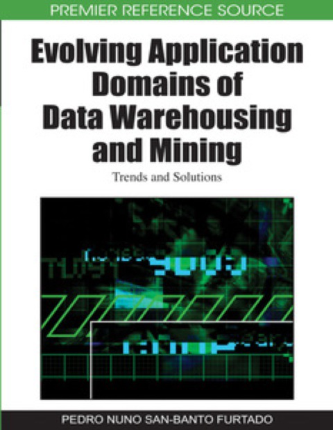 Cover image for book Evolving Application Domains of Data Warehousing and Mining