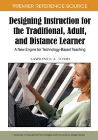 Cover image: Designing Instruction for the Traditional, Adult, and Distance Learner 9781605668246