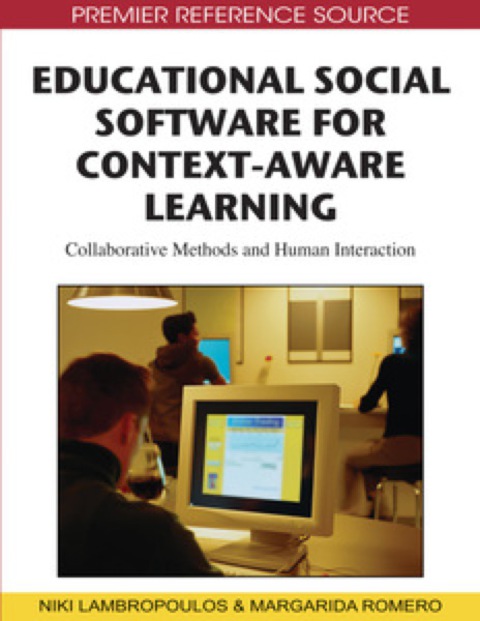 Cover image for book Educational Social Software for Context-Aware Learning