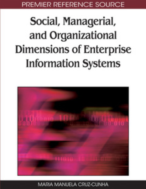 Cover image for book Social, Managerial, and Organizational Dimensions of Enterprise Information Systems