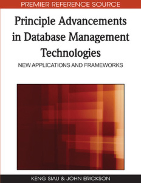 Cover image for book Principle Advancements in Database Management Technologies