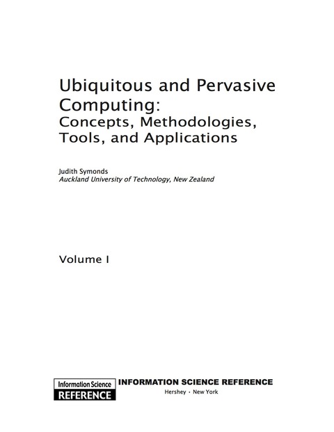Cover image for book Ubiquitous and Pervasive Computing