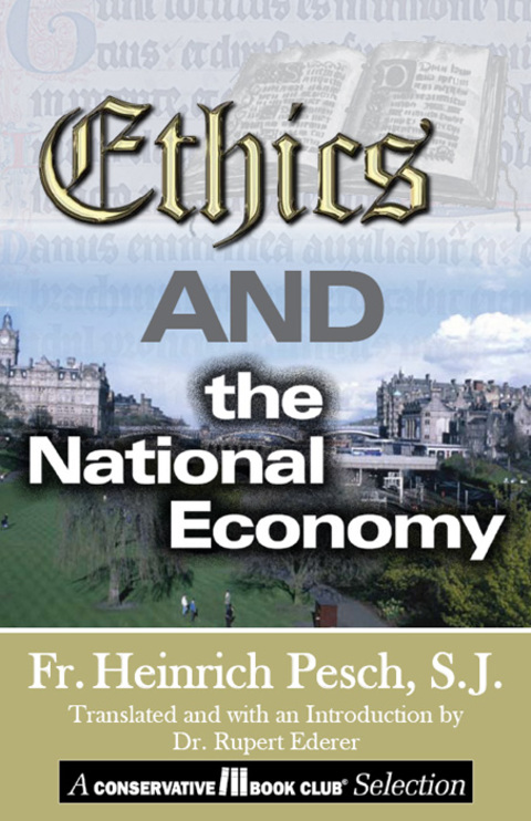 Cover image for book Ethics and the National Economy
