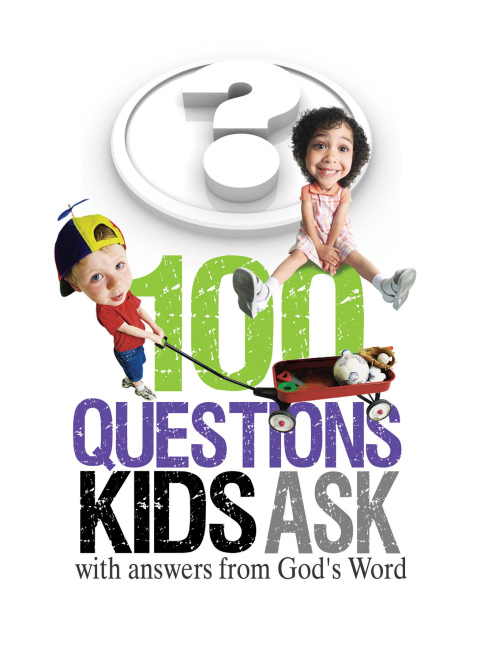 Cover image for book 100 Questions Kids Ask with answers from God's Word